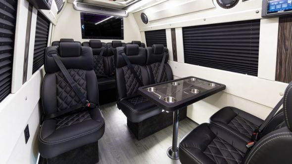 10 passenger sprinter van interior des moines