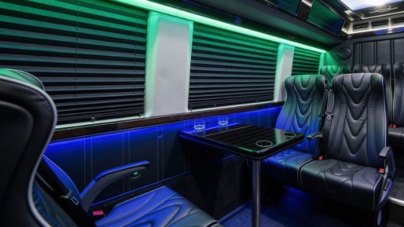 18 passenger sprinter van inside sioux falls