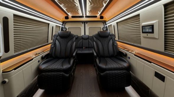 8 passenger sprinter van inside sioux falls