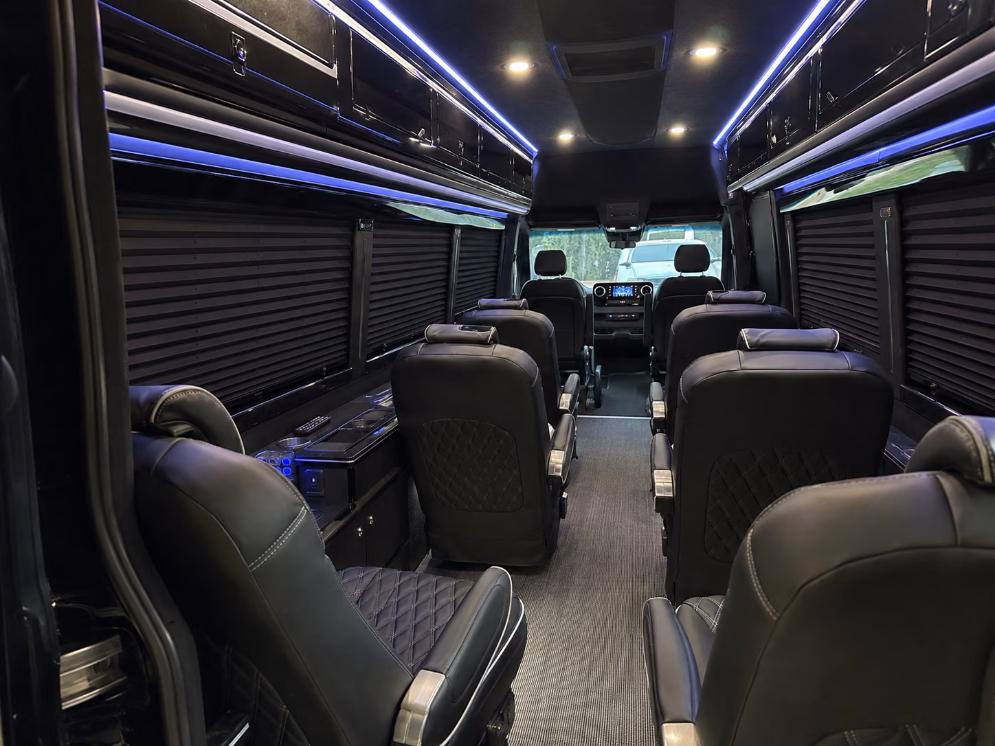 sioux falls 10 passenger sprinter van interior