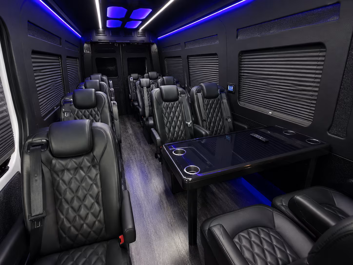 sioux falls 12 passenger sprinter van interior