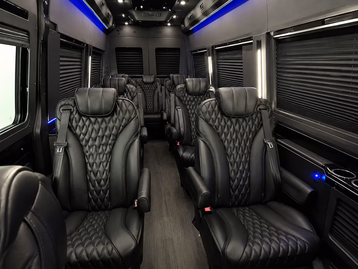 sioux falls 18 passenger sprinter van interior