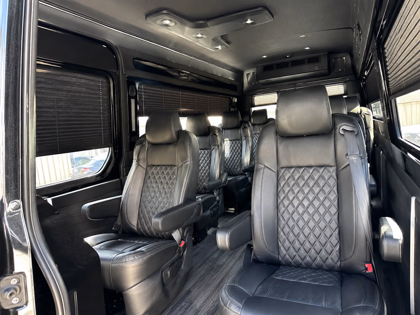 sioux falls 8 passenger sprinter van interior