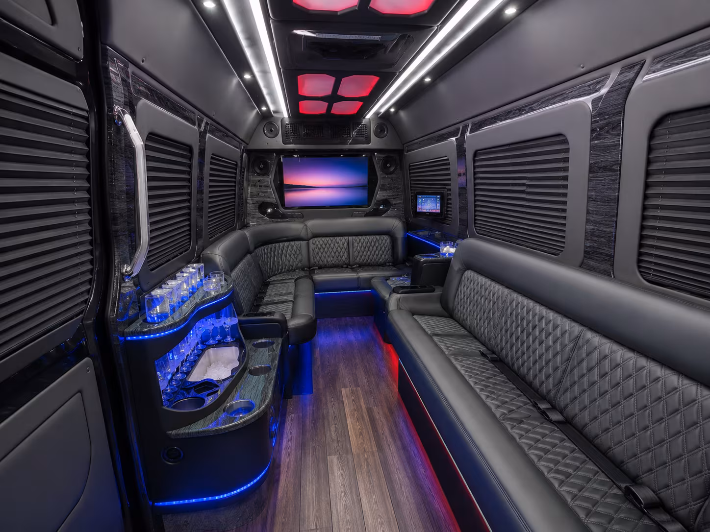 sioux falls sprinter limousine inside
